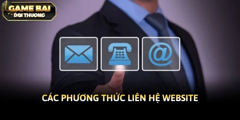 Các phương thức liên hệ website